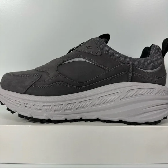 UGG CA805 ZIP GORE TEX MENS SHOES SIZE 9 DARK GREY GRAY WATERPROOF ZIPPER NEW - Picture 8 of 10